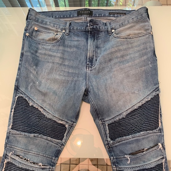 PacSun Other - Pacsun Moto jeans stacked skinny 34/32 destroyed.